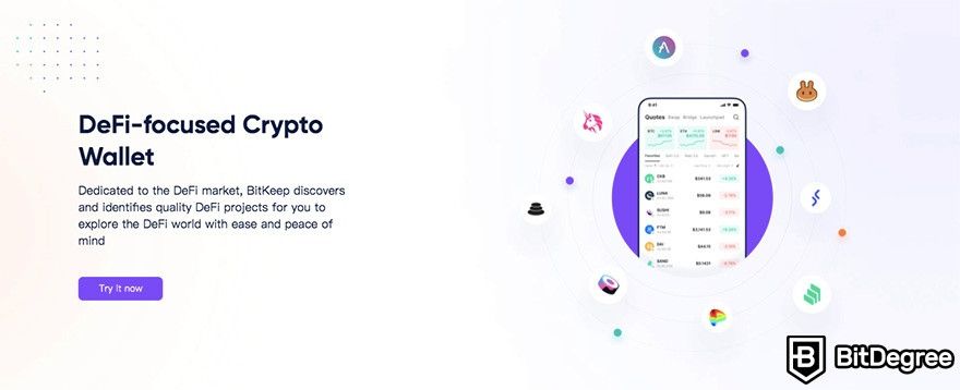 Ulasan Bitkeep wallet: Wallet kripto yang fokus pada DeFi.