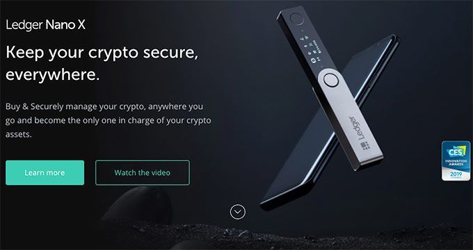 Avis ledger nano x: portefeuille.