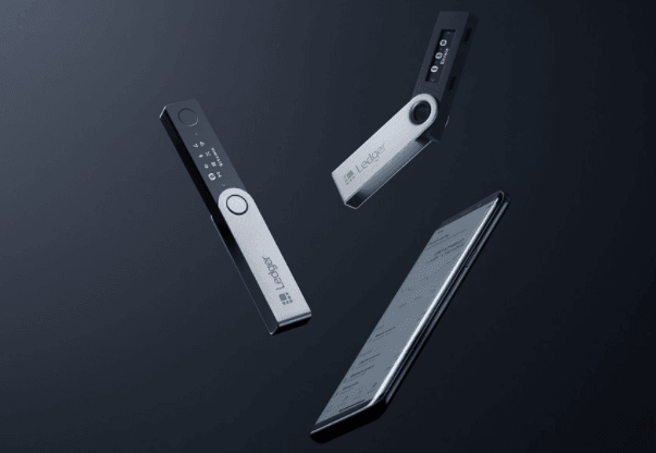 Portefeuille crypto monnaie: ledger nanoS.