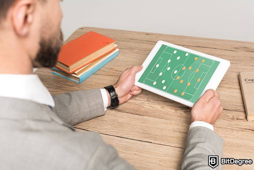 DApp Ne Demek: dApp tablet spor oyunu oynamak.