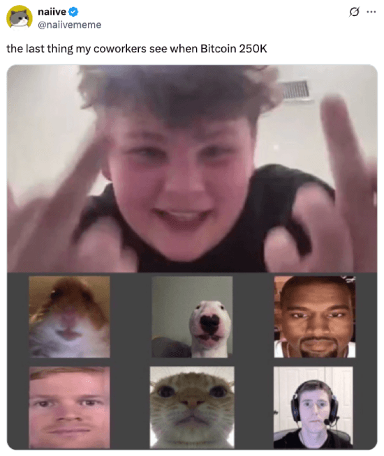 Last thing my coworkers see when BTC 250K
