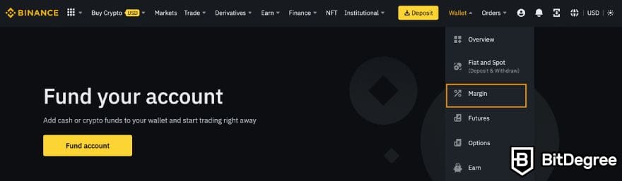 Binance marjin ticareti: marjin.