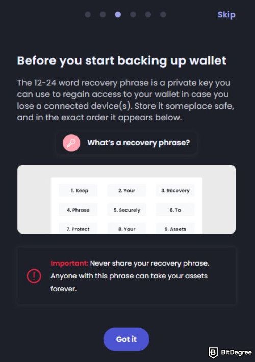 Brave Wallet İncelemesi: Brave Wallet Oluşturma