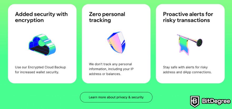 Ulasan Trust Wallet: privasi dan keamanan.