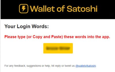 Wallet of Satoshi İncelemesi: Kullanım