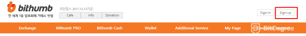 Ulasan Bithumb: Website Bithumb. 